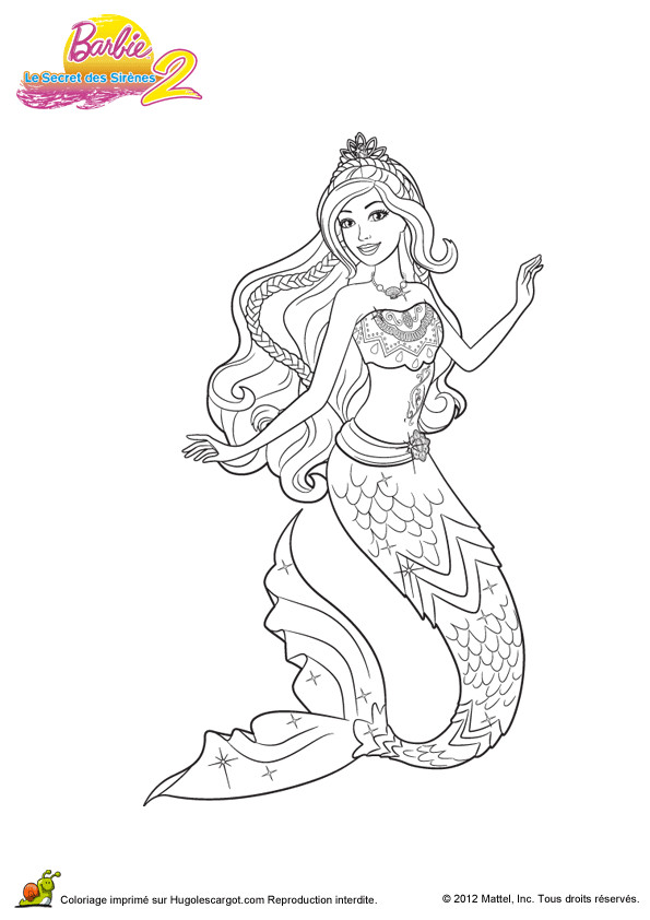 Barbie Sirene Coloriage Imprimer 123 Meilleures Images Du Tableau Coloriage En 2019