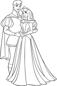 Belle Au Bois Dormant Coloriage A Imprimer Coloriage La Belle Au Bois Dormant Dessin à Imprimer Sur