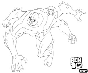 Ben 10 Coloriage Omnitrix Coloriage Ben 10 à Imprimer 6