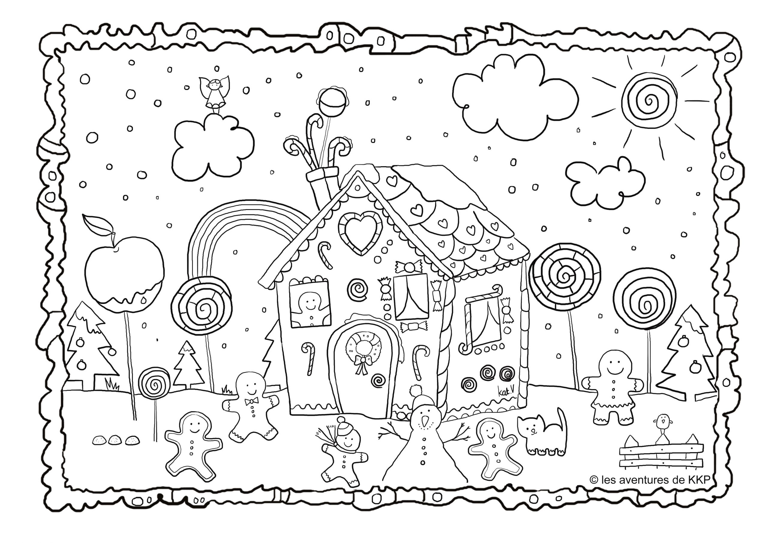 Bonhomme Pain D épice Coloriage 25 Inspirant Mod Le Coloriages De Noel Imprimer Gratuit Avec