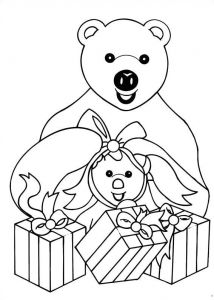 Bonne Nuit Les Petits Coloriage Coloriage A Imprimer Bonne Nuit Les Petit Nounours Et Ses