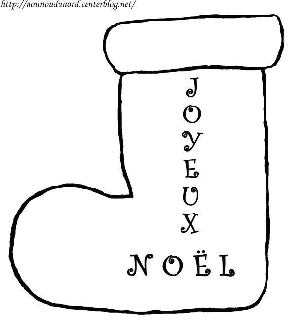Botte De Noel Coloriage Coloriage Noel Bottes