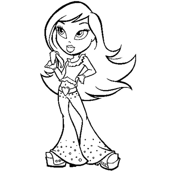 Bratz Coloriage A Imprimer épinglé Sur Tutoriels Et Nouveautés
