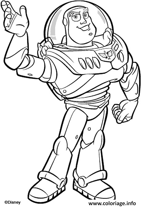 Buzz L Eclair Coloriage Gratuit Coloriage Buzz L Eclair Le Ranger De L Espace Jecolorie