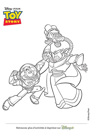 Buzz L Eclair Coloriage Gratuit Coloriages Buzz L éclair