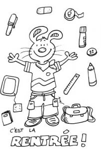 C Est La Rentrée Coloriage 124 Dessins De Coloriage La Rentrée à Imprimer