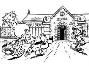 C Est La Rentrée Coloriage Coloriage C Est La Rentrée Bandgee