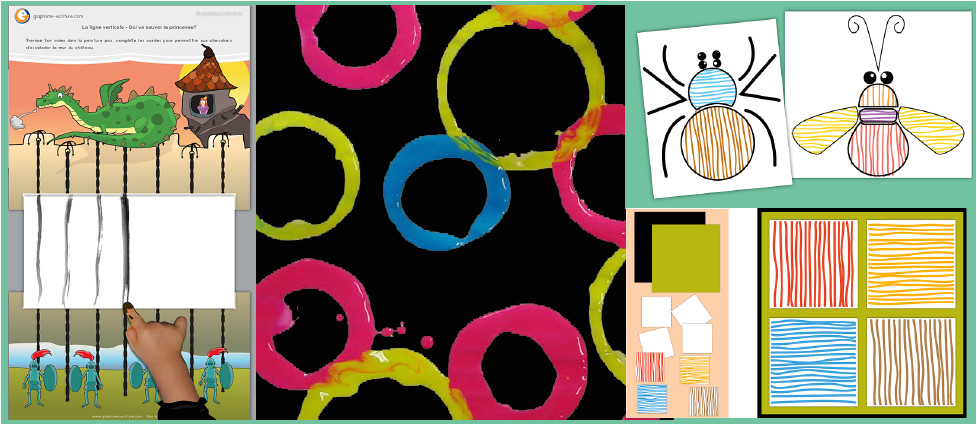 Cahier De Coloriage à Imprimer Maternelle Pdf Graphisme Maternelle Petite Section