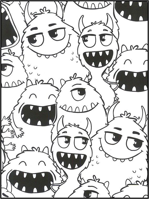 Cahier De Coloriage Kawaii Kawaii 11 Coloriage Dessins   Imprimer Pour Les Enfants