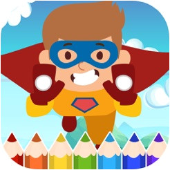 Cahier De Coloriage Super Heros Super Héros Livre De Coloriage Dans L App Store