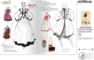 Cahier De Coloriage Yves Saint Laurent Un Cahier De Coloriages Yves Saint Laurent