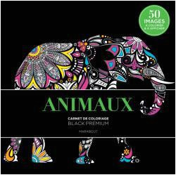 Carnet De Coloriage Black Premium Carnet De Coloriage Black Premium Animaux