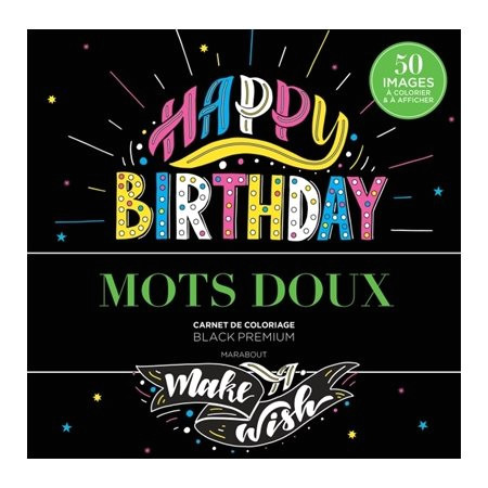 Carnet De Coloriage Black Premium Mots Doux Carnet De Coloriage Black Premium 50 Images