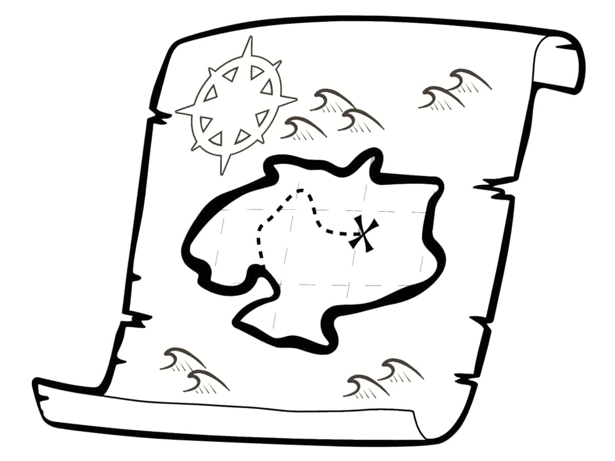 Carte Coloriage A Imprimer 15 Coloriage Carte Au Tresor A Imprimer