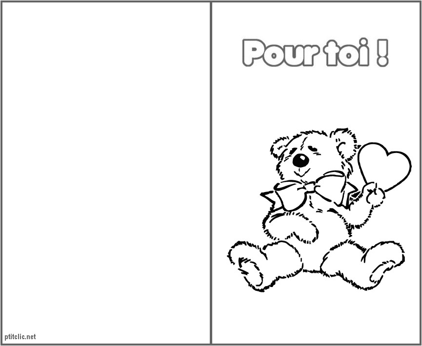 Carte Coloriage A Imprimer Carte A Imprimer Ti69