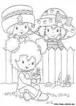 Charlotte Aux Fraise Coloriage A Imprimer Charlotte   La Fraise
