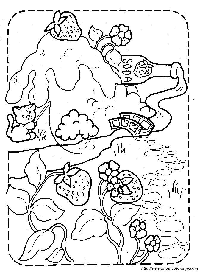 Charlotte Aux Fraises Coloriage En Ligne Charlotte Aux Fraises