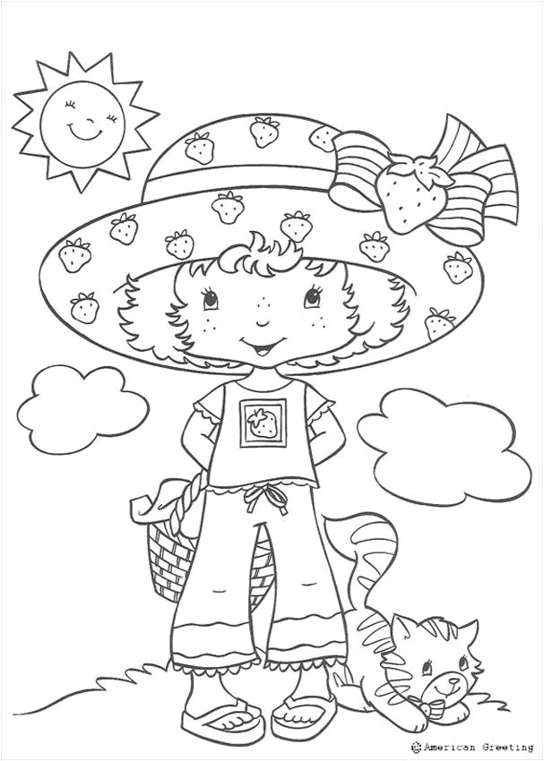 Charlotte Aux Fraises Coloriage En Ligne Coloriage Charlotte Aux Fraises Spcial Anniversaire 3 A