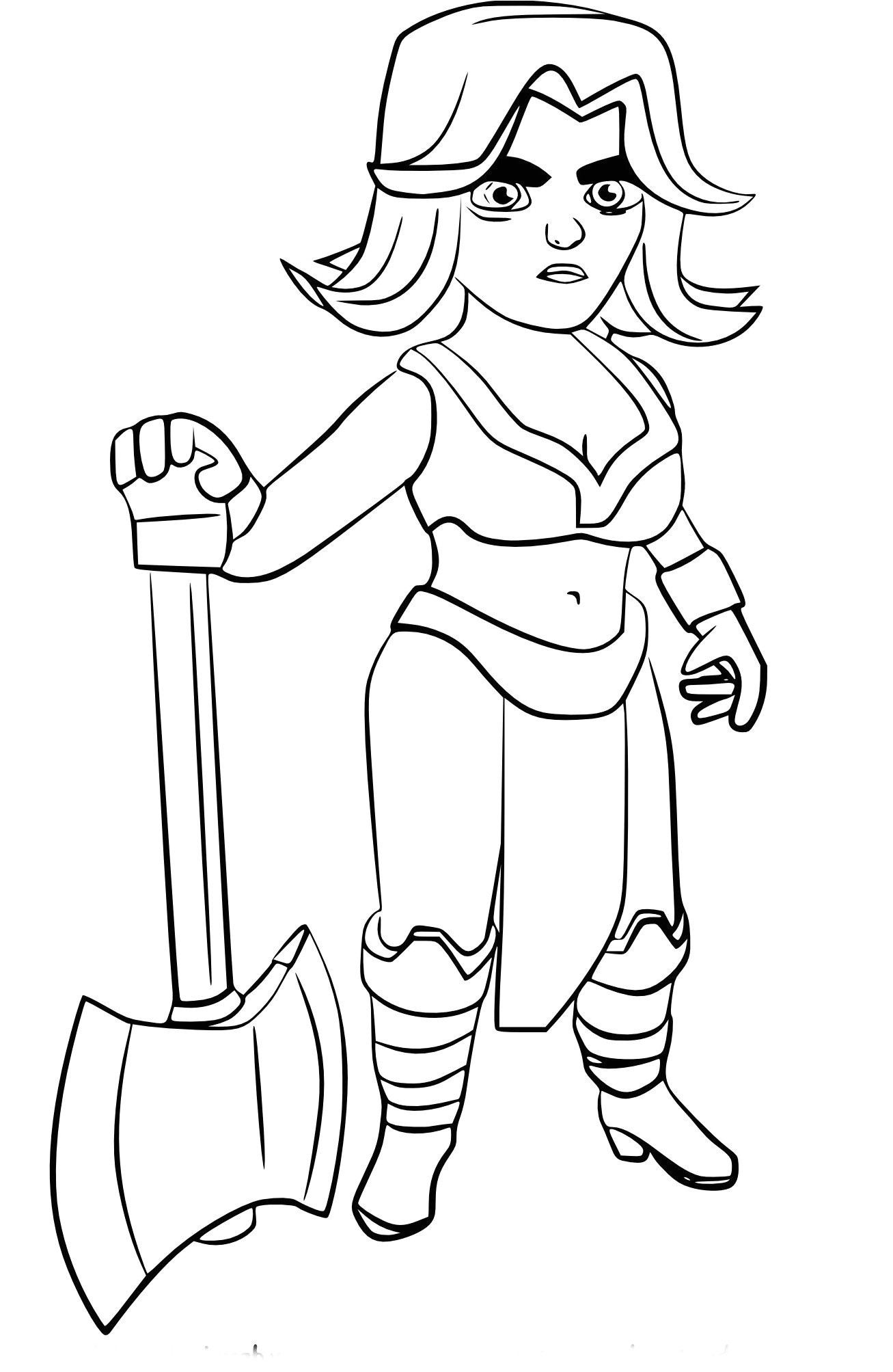 Clash Of Clans Coloriage 14 De Luxe Coloriage Clash Clan Collection