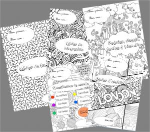 Clic Ma Classe Coloriage Présentation Des Cahiers Dans Ma Classe