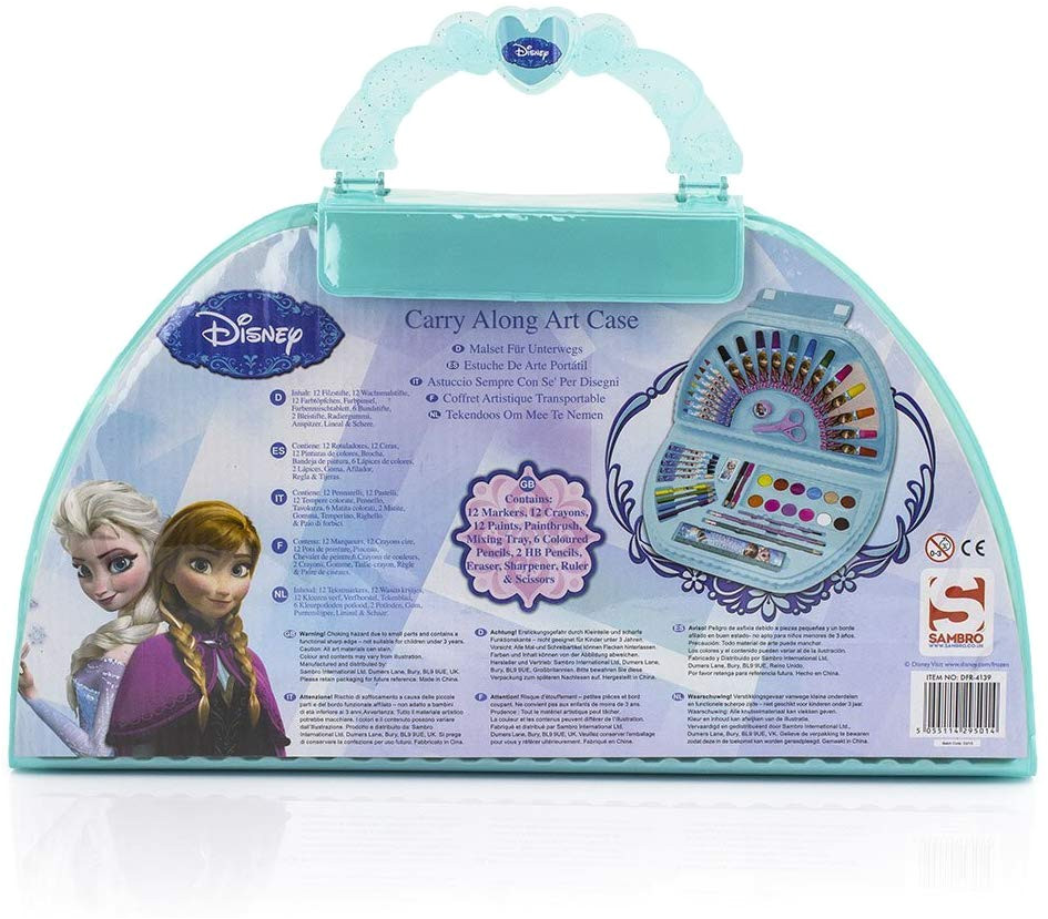Coffret Coloriage Reine Des Neiges Disney Frozen Dfr 4139 Kit De Loisirs Créatifs Mallette De Coloriage Reine Des Neiges
