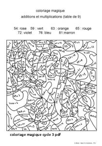 Coloriage 2 Ans Pdf Download 21 Coloriage Magique Avec Multiplication