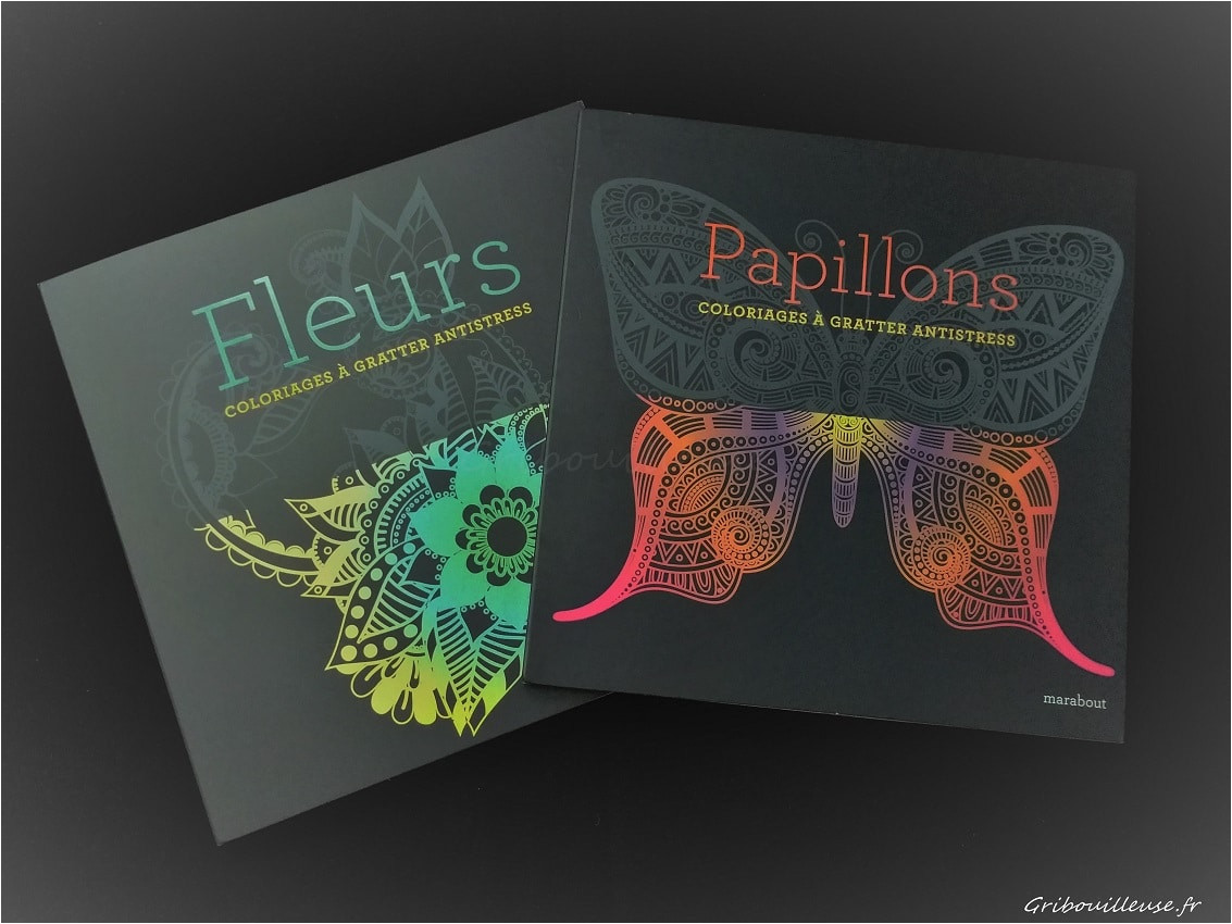 Coloriage à Gratter Marabout Les Livres à Gratter Marabout