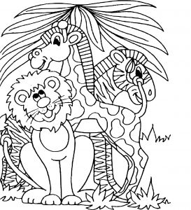 Coloriage A Imprimer Animaux Coloriage Animaux De Zoo à Imprimer