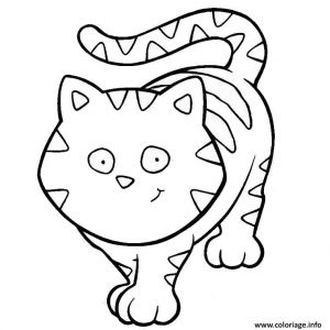 Coloriage A Imprimer Animaux Coloriage Animaux Mignon Chat Jecolorie