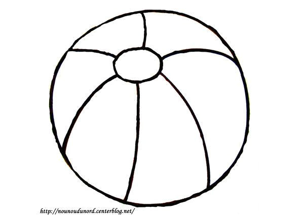 Coloriage à Imprimer Ballon Coloriage Ballon Dessiné Par Nounoudunord