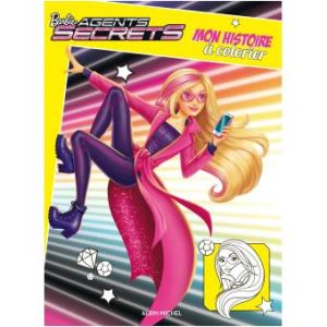Coloriage à Imprimer Barbie Agent Secret Barbie Agents Secrets L Album Du Film Livre De