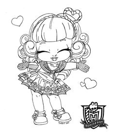Coloriage A Imprimer Bebe Monster High 22 Best Stuff I Like Images