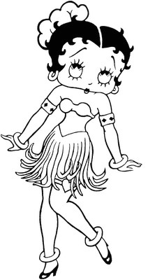 Coloriage à Imprimer Betty Boop Laminas Para Colorear Coloring Pages Betty Boop Para