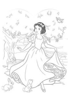 Coloriage à Imprimer Blanche Neige 89 Meilleures Images Du Tableau Disney Blanche Neige