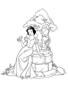 Coloriage à Imprimer Blanche Neige 89 Meilleures Images Du Tableau Disney Blanche Neige