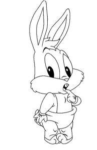 Coloriage A Imprimer Bugs Bunny Baby Bugs Bunny Coloring Page