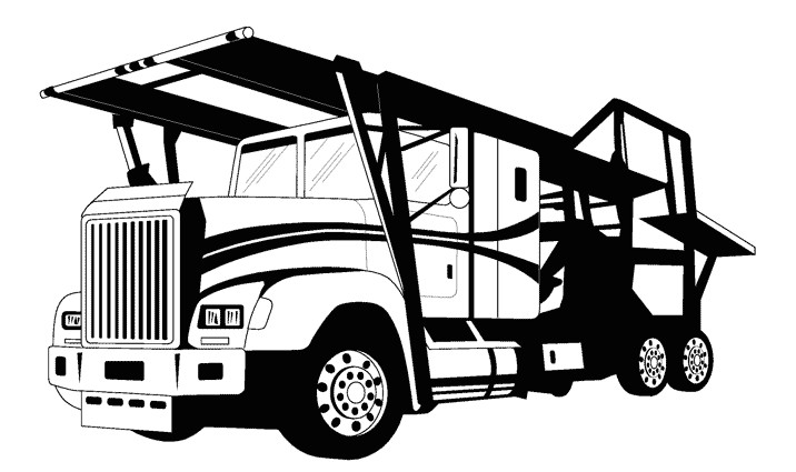 Coloriage A Imprimer Camion Americain Camion 101 Transport – Coloriages à Imprimer