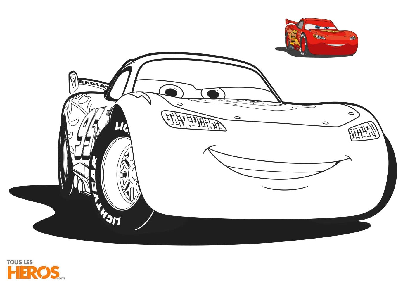 Coloriage A Imprimer Cars 3 Coloriages Cars à Imprimer Gratuitement Sur Le Blog De