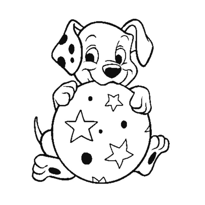 Coloriage A Imprimer Chien Gratuit Coloriage Chien Joue Au Ballon Dessin Gratuit à Imprimer