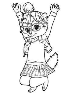 Coloriage A Imprimer Chipmunks Les 55 Meilleures Images De Alvin Et Les Chipmunks