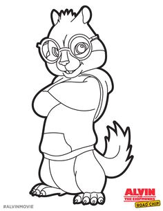Coloriage A Imprimer Chipmunks Les 55 Meilleures Images De Alvin Et Les Chipmunks