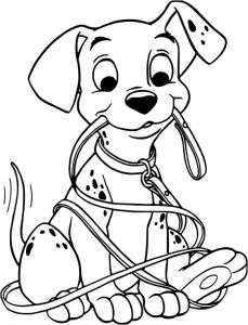 Coloriage A Imprimer Dalmatien Coloriage Chien 101 Dalmatiens à Imprimer Sur Coloriages Fo
