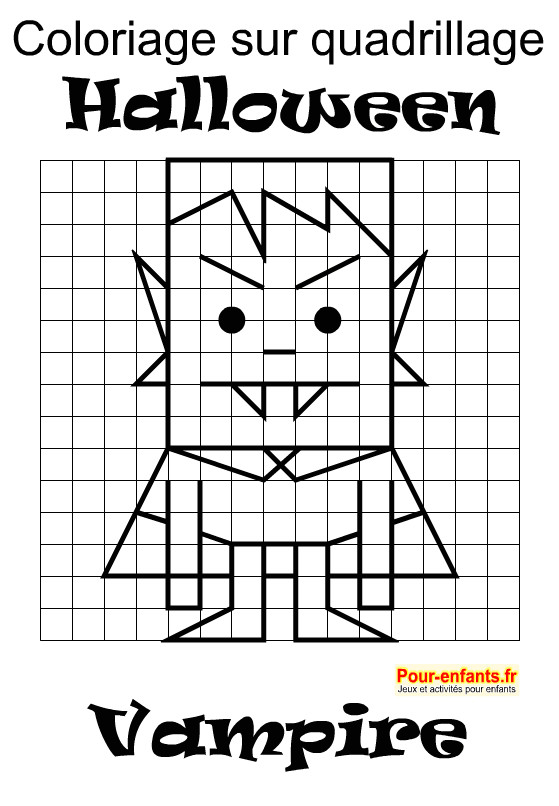 Coloriage A Imprimer De Aloine Dessin De Vampire Halloween   Imprimer Coloriage Sur