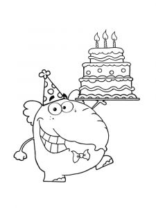 Coloriage A Imprimer De Anniversaire Coloriage Anniversaire 20 Dessins à Imprimer