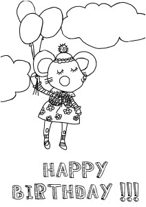Coloriage A Imprimer De Anniversaire Coloriage Anniversaire Coloriages Pour Enfants