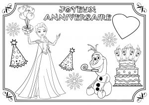 Coloriage A Imprimer De Anniversaire Coloriage Joyeux Anniversaire Kbacha