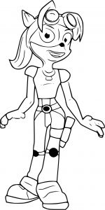 Coloriage A Imprimer De Coco Coloriage Coco Bandicoot à Imprimer