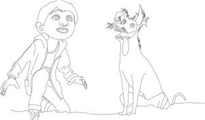 Coloriage A Imprimer De Coco Coloriage Film Coco à Imprimer