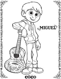 Coloriage A Imprimer De Coco Disney Coco 5 Coloriage Coco Coloriages Pour Enfants