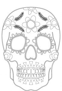 Coloriage A Imprimer De Coco Imprimer Des Coloriages Makeup Skull Face Artherapie